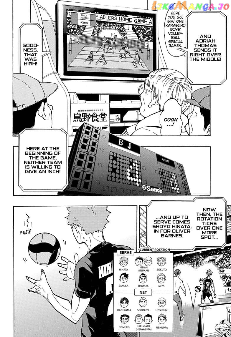 Haikyuu!!, Chapter 383 image 02